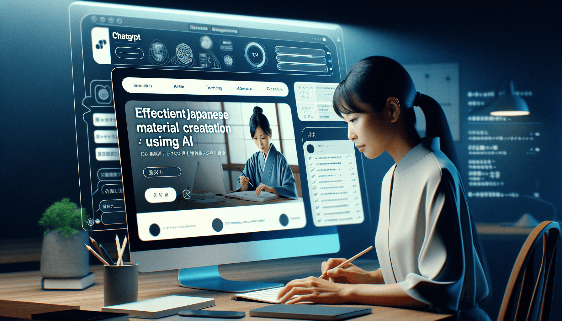 ChatGPTで作る!日本語教材作成の効率化テクニック